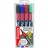 Permanentmarker 4er Set Etui 2- 5 mm