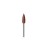 Silikonpolierer Flammenform fein Ø 6 mm Schaft 2,35 mm 2 Stück