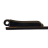 Federscharnierohrbügel Gun Schwarz 1,0 mm 10 Stück
