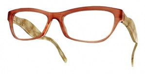 Acetatfassung PEP "Made in Germany" Misty Rose / Elfenbein gemustert