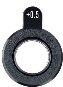 Refraktionsglas Schwarzer Rand +sph -"Made in Germany"*