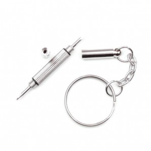 Taschenschraubendreher "Economy Silber mit 3 Funktionen" - 12 Stück