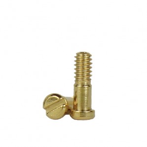 Schließblockschrauben 1,4 mm Gold 100 Stück