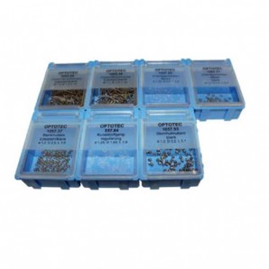 Sortiment "Bohrbrillenverglasung Silber Ø 1,2 mm" 700 Teile*