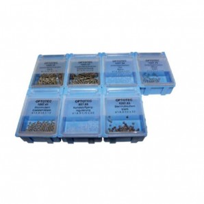 Sortiment "Bohrbrillenverglasung Silber Ø 1,4 mm" 700 Teile*