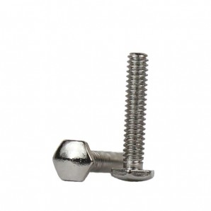 Sechskantschrauben 1,4 mm Silber 25 Stück