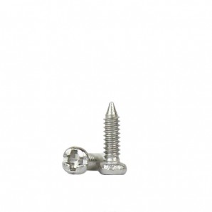 Padschrauben kreuzschlitz 1,1 mm Silber 100 Stück