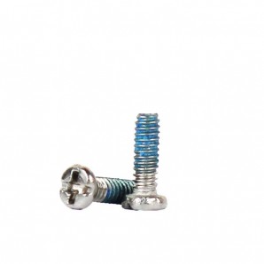 Kreuzschlitzschrauben 1,4 mm Silber 100 Stück