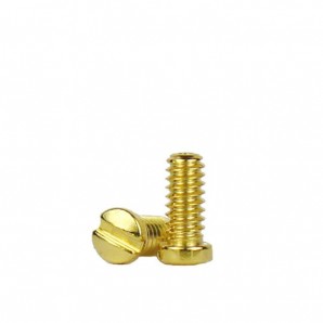 Schließblockschrauben 1,4 mm Gold 100 Stück