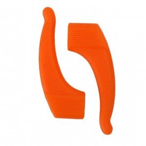 Silikonfassungshalter Erwachsene 1 Paar Orange