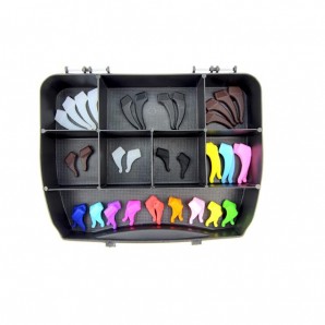 Sparset 21 Paar Fassungshalter inkl. Box