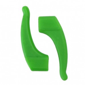 Silikonfassungshalter Erwachsene 1 Paar Grün