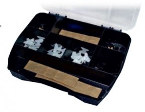 Sortiment Klebelösungen für Kunststofffassungen