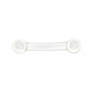 Sattelstege klein 8 x 29 mm Clicksystem Silikon 5 Stück