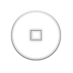 Seitenstege Polycarbonat rund 9 mm