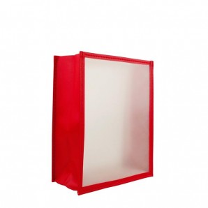 Arbeits-/Auftragstasche ohne Fach DIN A6 - Dunkelrot - 1 Stück