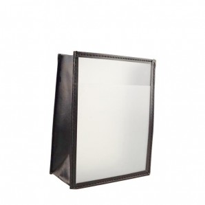 Arbeits-/Auftragstasche mit Fach DIN A6 Schwarz - 1 Stück