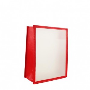 Arbeits-/Auftragstasche mit Fach DIN A6- Dunkelrot - 1 Stück