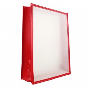 Arbeits-/Auftragstasche ohne Fach DIN A5 - Dunkelrot - 1 Stück