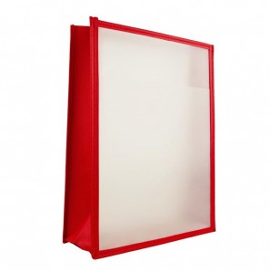 Arbeits-/Auftragstasche mit Fach DIN A5 - Dunkelrot - 1 Stück