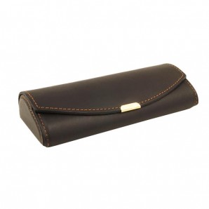 Halbrundetui „Christl“ - Schwarz