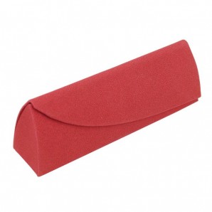 Dreiecketui „Ilki“ - Weinrot