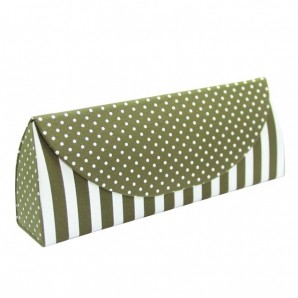 Dreiecketui "Kleini" - Olivgrün