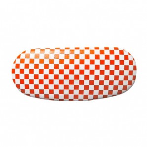 Halbrundetui "FraPeFu" - Orange