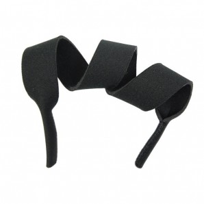 Neopren Brillenband 5 Stück - Schwarz