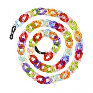 Brillenkette Acryl Bunt 2 Stück