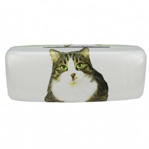 Kinderetui "Pete und Freunde" - Weiß Katze