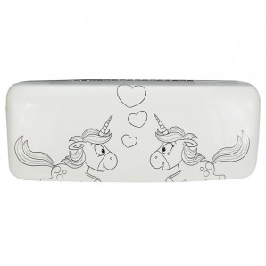 Kinderetui "Nici" zum Ausmalen Einhorn