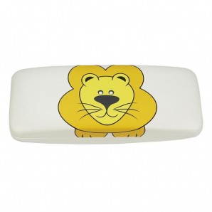 Kinderetui "Carlo" - Weiß Löwe