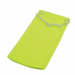 Brillensäckchen mit Kordeln - Hellgrün - 10 Stück