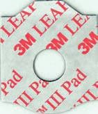 Klebepads "3M LEAP III" eckig 1000 Stück
