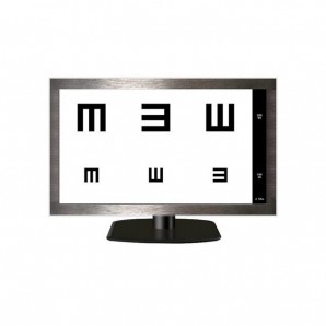 Sehzeichenbildschirm "OPTOTEC Standard"