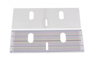 Auflage mit Raster für "Less Stress" 2 Paar *