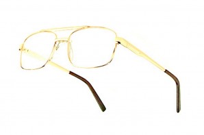 Herrenfassung mit Blocksteg - Gold