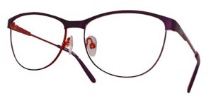 Damenfassung "best look woman" - Lila/ Orange