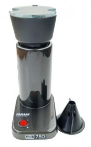 Heißluftgerät "PASSAT 750 ohne Regelung" Schwarz metallic*