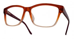 Acetatfassung "classic woman" Orange/ Lila