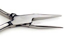 Halbrundzange "Komfort" lange Spitzen