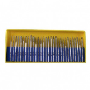 Sortiment "Diamantwerzeuge" in Kunststoffbox 30 Stück