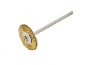 Messingbürste Ø 22 mm 2 Stück