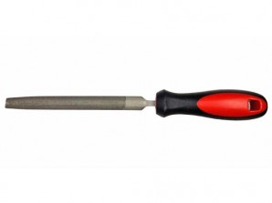 Feile halbrund mit Heft 260 mm Fein Hieb 3