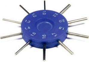 Messhilfe für 10 Bohrungsdurchmesser