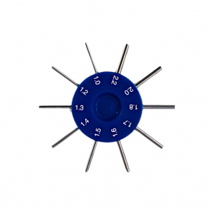 Messhilfe für 10 Bohrungsdurchmesser