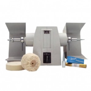 Poliergerät "Lux II" mit 2 Staubschutzhauben und Polierzubehör*