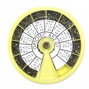 Sortiment "Scharnierschrauben Silber" (650 Teile) *