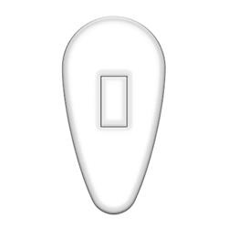 Seitenstege Polycarbonat Tropfen 12 mm